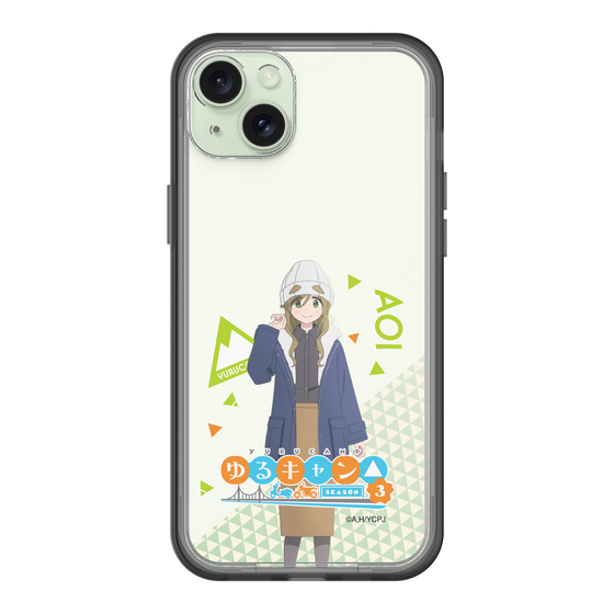 スリムプロテクションプレミアムケース［ 『ゆるキャン△ SEASON3』- 犬山 あおい - 立ち絵 ］