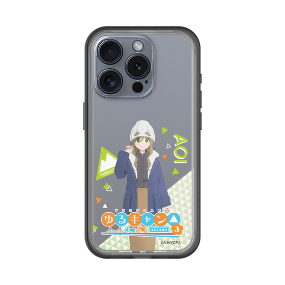 スリムプロテクションプレミアムケース［ 『ゆるキャン△ SEASON3』- 犬山 あおい - 立ち絵 ］