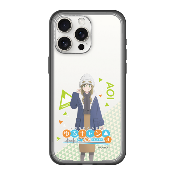 スリムプロテクションプレミアムケース［ 『ゆるキャン△ SEASON3』- 犬山 あおい - 立ち絵 ］