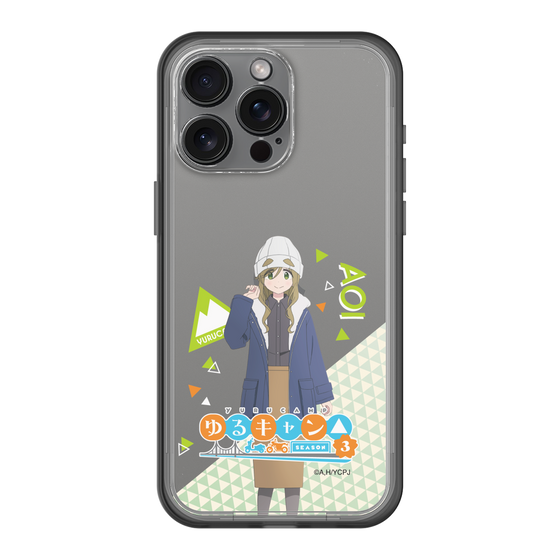 スリムプロテクションプレミアムケース［ 『ゆるキャン△ SEASON3』- 犬山 あおい - 立ち絵 ］