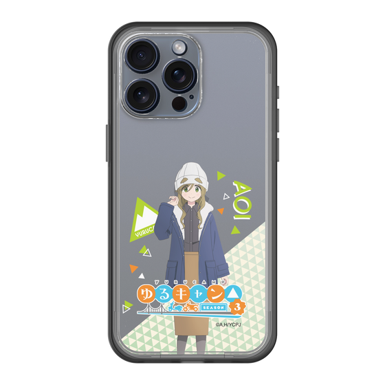 スリムプロテクションプレミアムケース［ 『ゆるキャン△ SEASON3』- 犬山 あおい - 立ち絵 ］