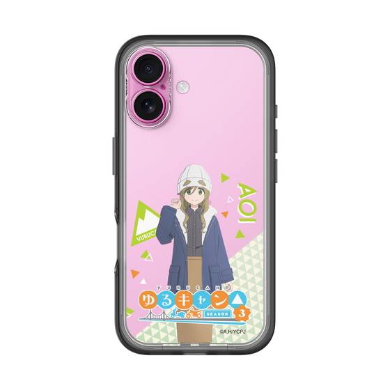 スリムプロテクションプレミアムケース［ 『ゆるキャン△ SEASON3』- 犬山 あおい - 立ち絵 ］