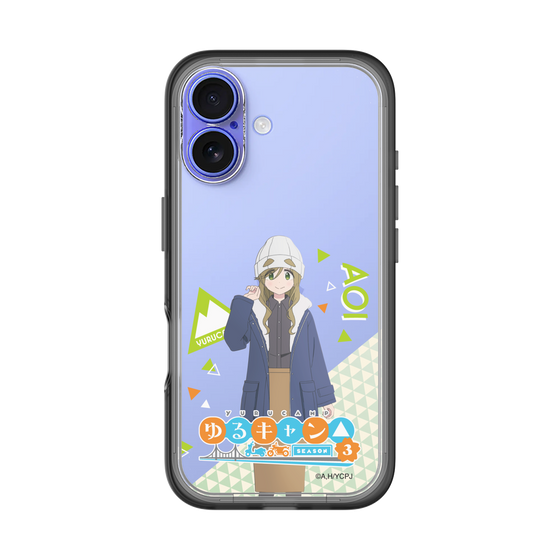 スリムプロテクションプレミアムケース［ 『ゆるキャン△ SEASON3』- 犬山 あおい - 立ち絵 ］