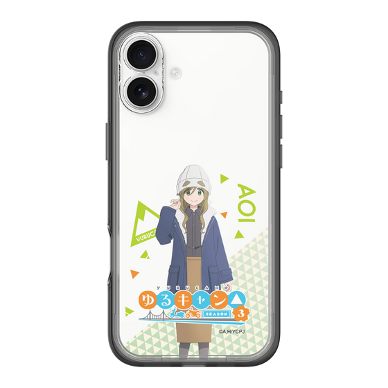 スリムプロテクションプレミアムケース［ 『ゆるキャン△ SEASON3』- 犬山 あおい - 立ち絵 ］
