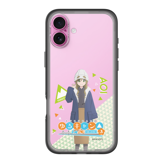 スリムプロテクションプレミアムケース［ 『ゆるキャン△ SEASON3』- 犬山 あおい - 立ち絵 ］