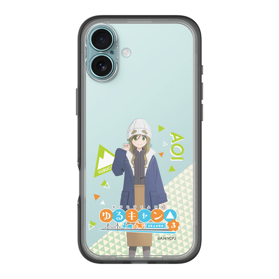 スリムプロテクションプレミアムケース［ 『ゆるキャン△ SEASON3』- 犬山 あおい - 立ち絵 ］