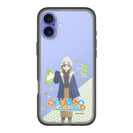 スリムプロテクションプレミアムケース［ 『ゆるキャン△ SEASON3』- 犬山 あおい - 立ち絵 ］