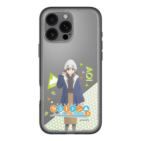 スリムプロテクションプレミアムケース［ 『ゆるキャン△ SEASON3』- 犬山 あおい - 立ち絵 ］