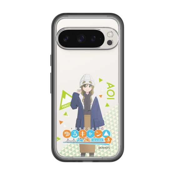 スリムプロテクションプレミアムケース［ 『ゆるキャン△ SEASON3』- 犬山 あおい - 立ち絵 ］