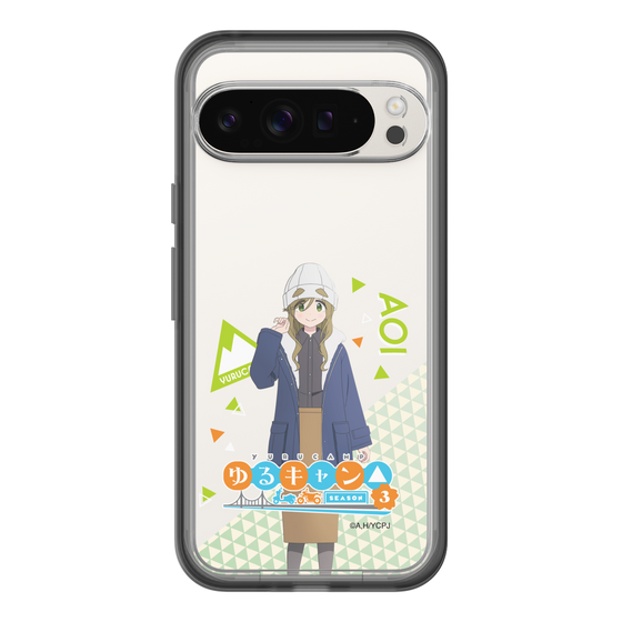 スリムプロテクションプレミアムケース［ 『ゆるキャン△ SEASON3』- 犬山 あおい - 立ち絵 ］