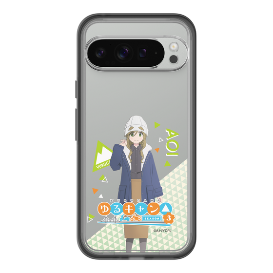 スリムプロテクションプレミアムケース［ 『ゆるキャン△ SEASON3』- 犬山 あおい - 立ち絵 ］