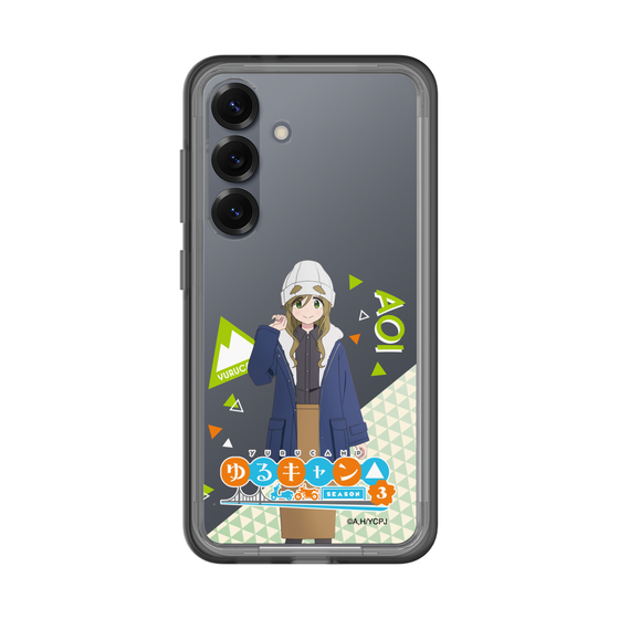 スリムプロテクションプレミアムケース［ 『ゆるキャン△ SEASON3』- 犬山 あおい - 立ち絵 ］