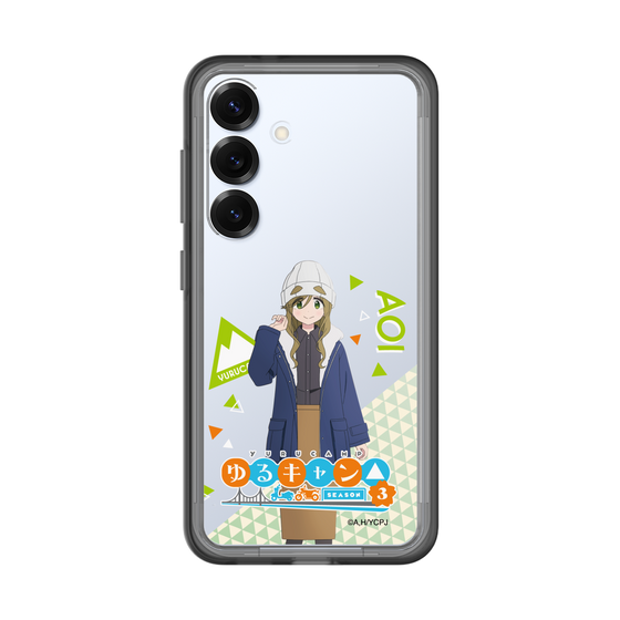 スリムプロテクションプレミアムケース［ 『ゆるキャン△ SEASON3』- 犬山 あおい - 立ち絵 ］