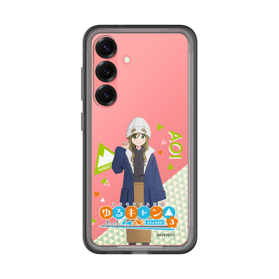 スリムプロテクションプレミアムケース［ 『ゆるキャン△ SEASON3』- 犬山 あおい - 立ち絵 ］
