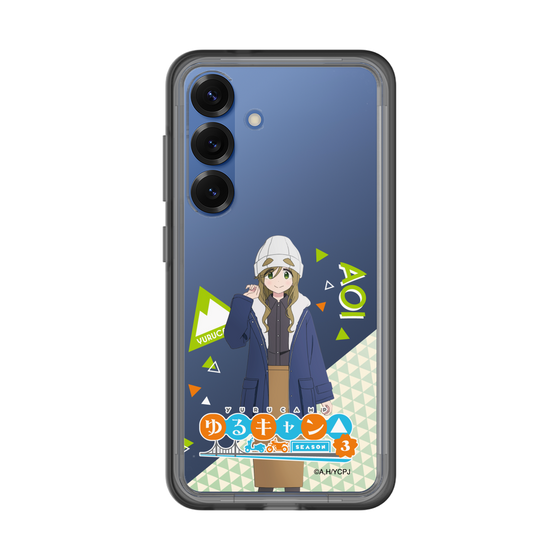 スリムプロテクションプレミアムケース［ 『ゆるキャン△ SEASON3』- 犬山 あおい - 立ち絵 ］