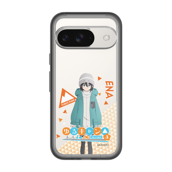 スリムプロテクションプレミアムケース［ 『ゆるキャン△ SEASON3』- 斉藤 恵那 - 立ち絵 ］