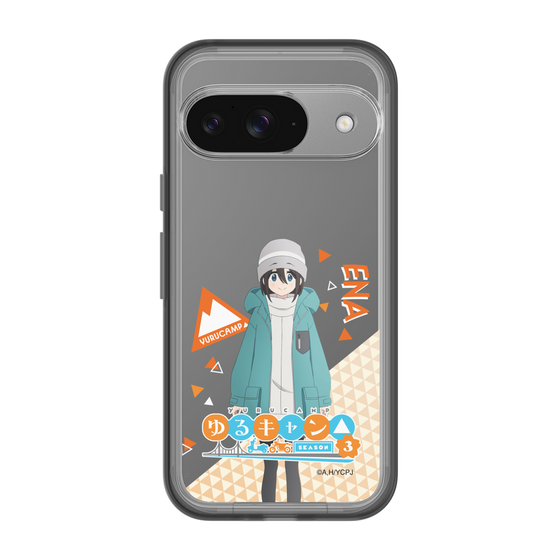 スリムプロテクションプレミアムケース［ 『ゆるキャン△ SEASON3』- 斉藤 恵那 - 立ち絵 ］