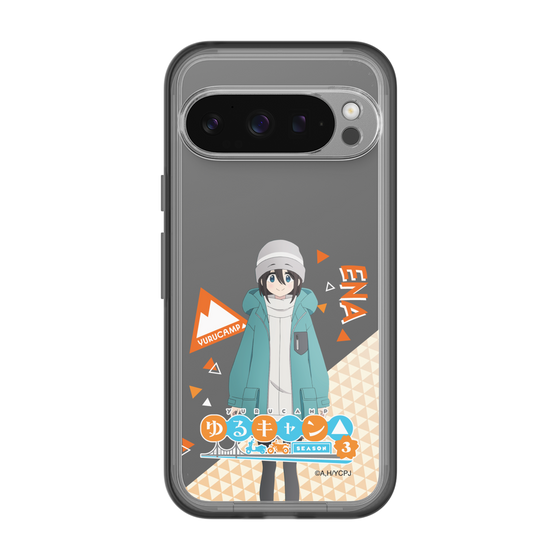 スリムプロテクションプレミアムケース［ 『ゆるキャン△ SEASON3』- 斉藤 恵那 - 立ち絵 ］