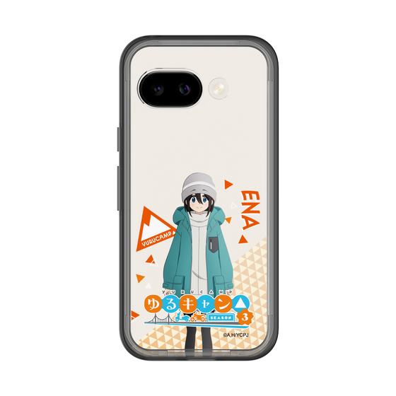 スリムプロテクションプレミアムケース［ 『ゆるキャン△ SEASON3』- 斉藤 恵那 - 立ち絵 ］
