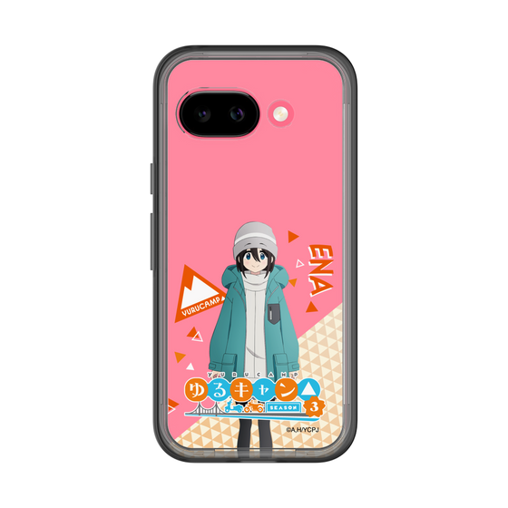 スリムプロテクションプレミアムケース［ 『ゆるキャン△ SEASON3』- 斉藤 恵那 - 立ち絵 ］