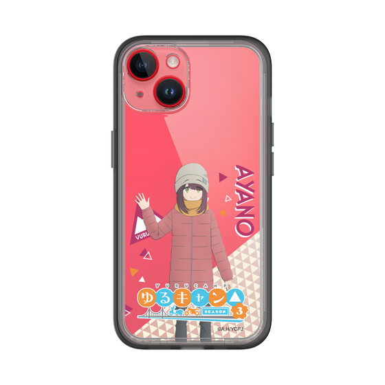 スリムプロテクションプレミアムケース［ 『ゆるキャン△ SEASON3』- 土岐 綾乃 - 立ち絵 ］