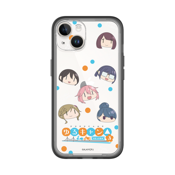 スリムプロテクションプレミアムケース［ 『ゆるキャン△ SEASON3』- SNSアイコン ］