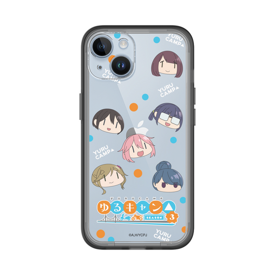 スリムプロテクションプレミアムケース［ 『ゆるキャン△ SEASON3』- SNSアイコン ］
