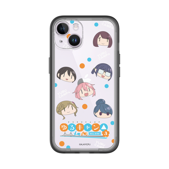 スリムプロテクションプレミアムケース［ 『ゆるキャン△ SEASON3』- SNSアイコン ］