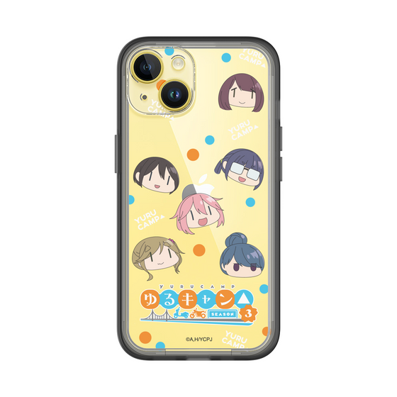 スリムプロテクションプレミアムケース［ 『ゆるキャン△ SEASON3』- SNSアイコン ］
