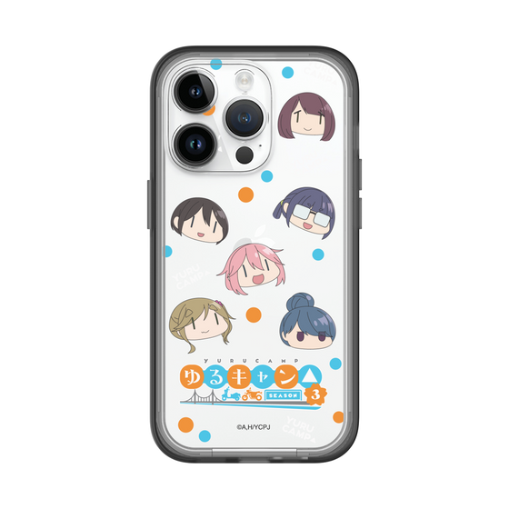 スリムプロテクションプレミアムケース［ 『ゆるキャン△ SEASON3』- SNSアイコン ］