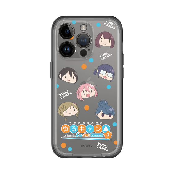 スリムプロテクションプレミアムケース［ 『ゆるキャン△ SEASON3』- SNSアイコン ］