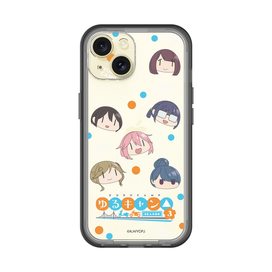 スリムプロテクションプレミアムケース［ 『ゆるキャン△ SEASON3』- SNSアイコン ］