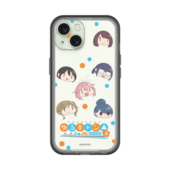 スリムプロテクションプレミアムケース［ 『ゆるキャン△ SEASON3』- SNSアイコン ］