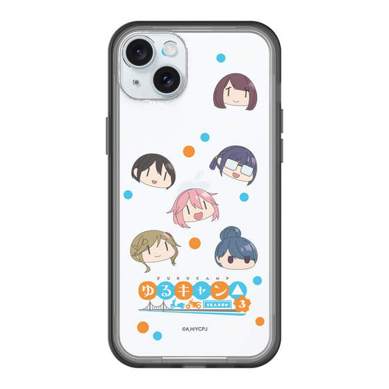 スリムプロテクションプレミアムケース［ 『ゆるキャン△ SEASON3』- SNSアイコン ］