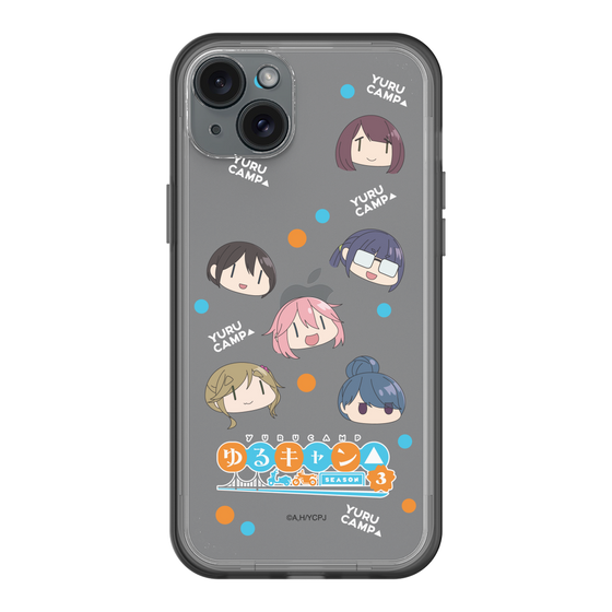 スリムプロテクションプレミアムケース［ 『ゆるキャン△ SEASON3』- SNSアイコン ］