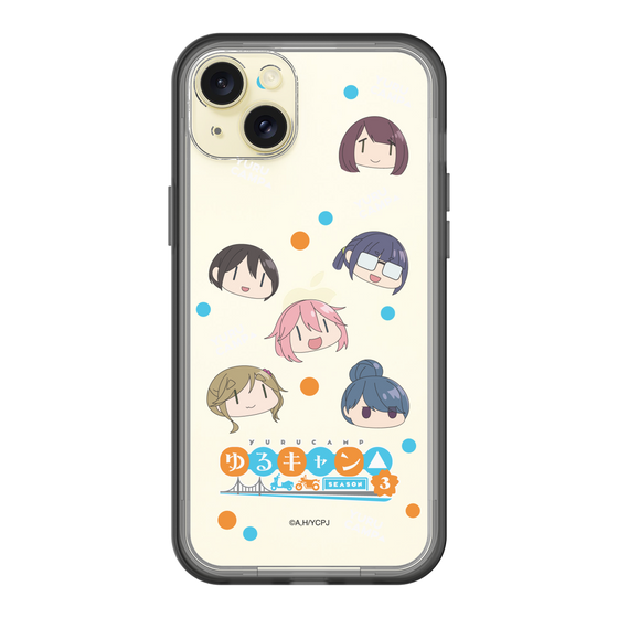 スリムプロテクションプレミアムケース［ 『ゆるキャン△ SEASON3』- SNSアイコン ］