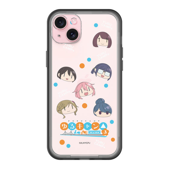 スリムプロテクションプレミアムケース［ 『ゆるキャン△ SEASON3』- SNSアイコン ］