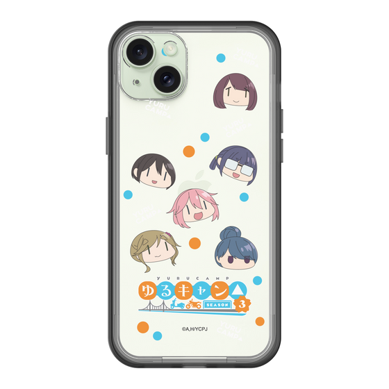 スリムプロテクションプレミアムケース［ 『ゆるキャン△ SEASON3』- SNSアイコン ］