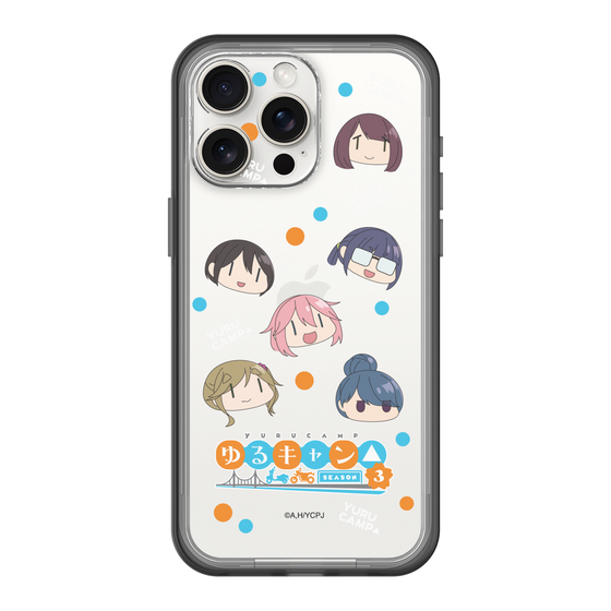 スリムプロテクションプレミアムケース［ 『ゆるキャン△ SEASON3』- SNSアイコン ］