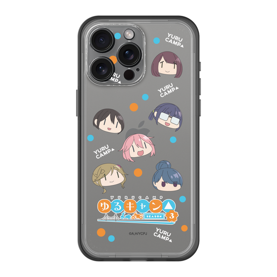 スリムプロテクションプレミアムケース［ 『ゆるキャン△ SEASON3』- SNSアイコン ］