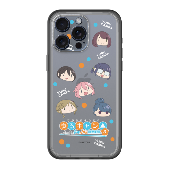 スリムプロテクションプレミアムケース［ 『ゆるキャン△ SEASON3』- SNSアイコン ］