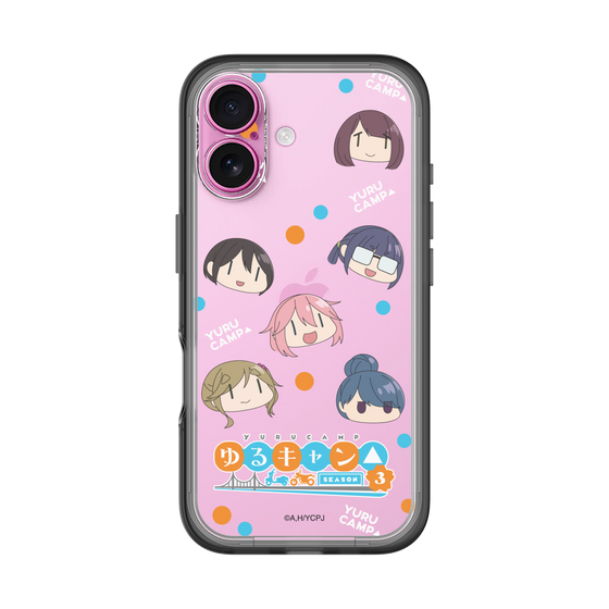 スリムプロテクションプレミアムケース［ 『ゆるキャン△ SEASON3』- SNSアイコン ］