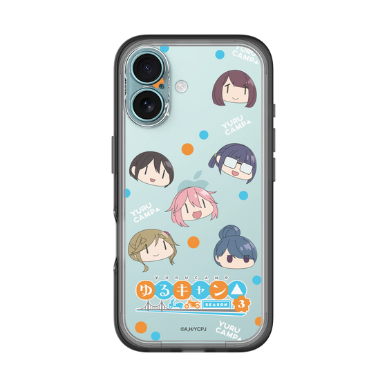 スリムプロテクションプレミアムケース［ 『ゆるキャン△ SEASON3』- SNSアイコン ］