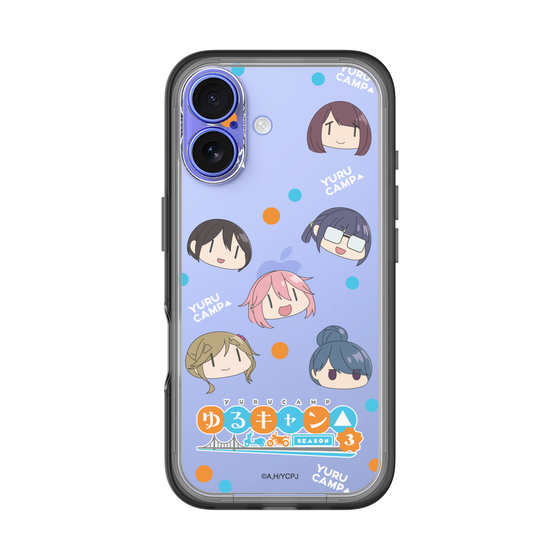 スリムプロテクションプレミアムケース［ 『ゆるキャン△ SEASON3』- SNSアイコン ］
