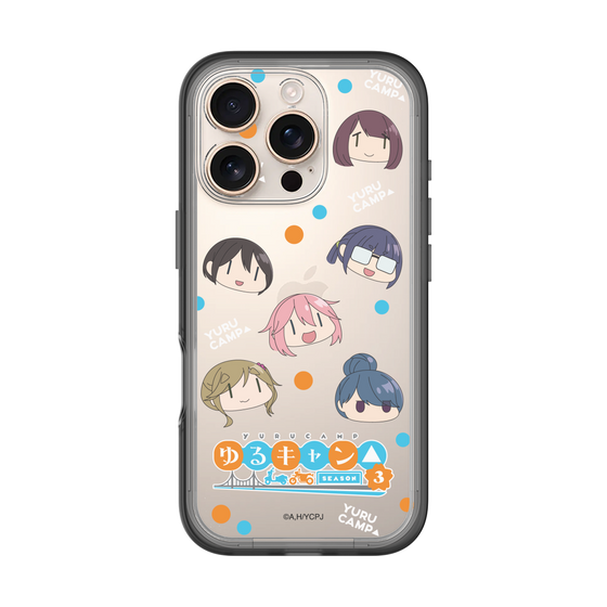 スリムプロテクションプレミアムケース［ 『ゆるキャン△ SEASON3』- SNSアイコン ］