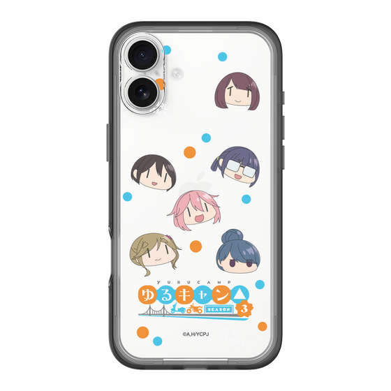スリムプロテクションプレミアムケース［ 『ゆるキャン△ SEASON3』- SNSアイコン ］