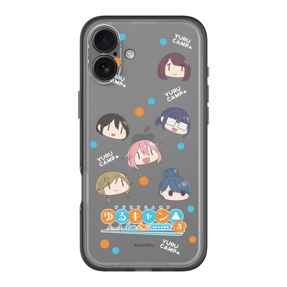 スリムプロテクションプレミアムケース［ 『ゆるキャン△ SEASON3』- SNSアイコン ］
