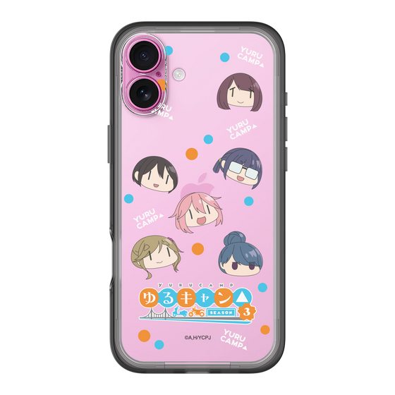 スリムプロテクションプレミアムケース［ 『ゆるキャン△ SEASON3』- SNSアイコン ］