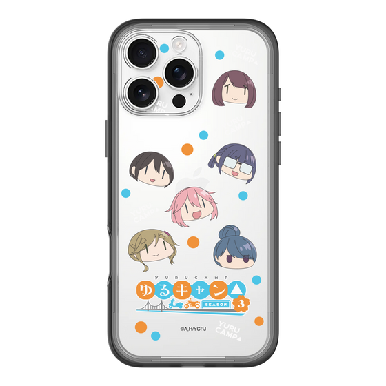 スリムプロテクションプレミアムケース［ 『ゆるキャン△ SEASON3』- SNSアイコン ］