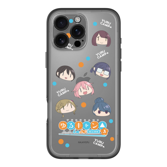 スリムプロテクションプレミアムケース［ 『ゆるキャン△ SEASON3』- SNSアイコン ］